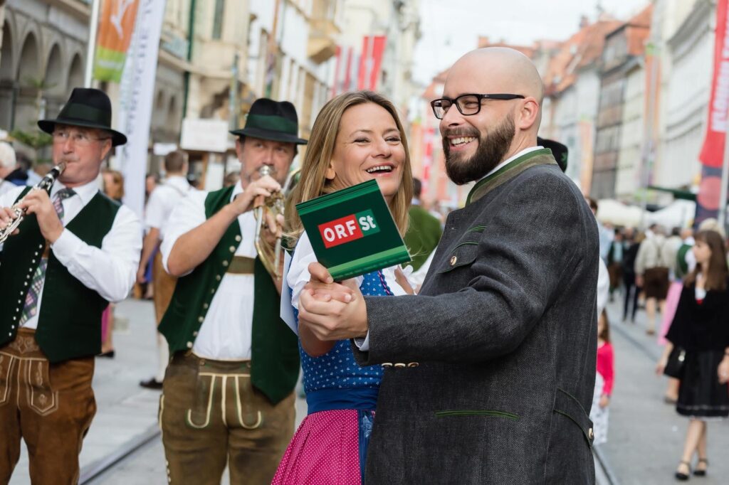 Fernsehmoderation "Aufsteirern"