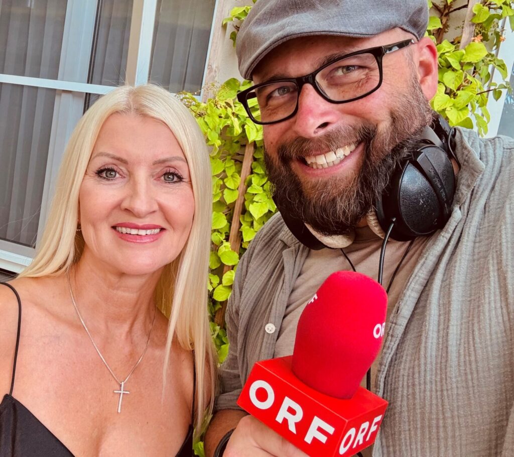 Mit Astrid Wirtenberger